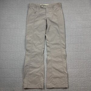 Royal Robbins Pants Women's 4 (29x30) Brown Nylon Straight Leg Hiking Outdoors